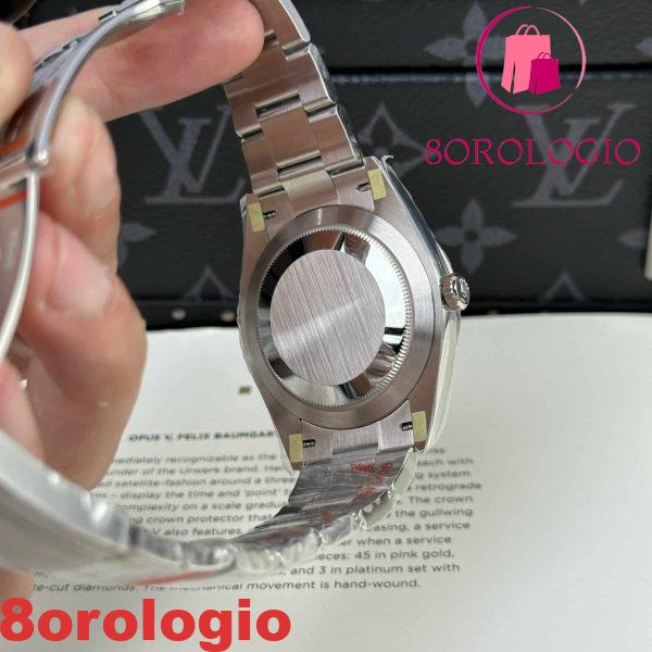 Rolex Oyster Perpetual 41 124300 Quadrante Blu Replica Migliore Clean Factory 41mm Orologio - immagine 2