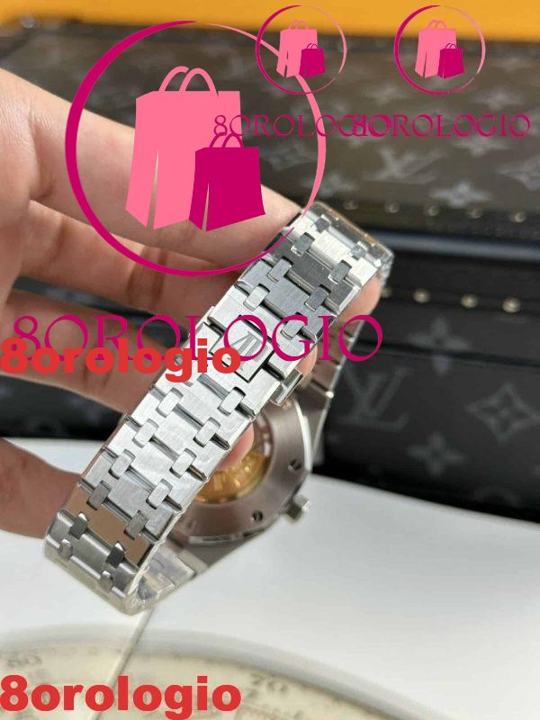 Audemars Piguet Royal Oak 15400ST Quadrante Grigio Migliore Replica APS Factory 41mm Orologio - immagine 2
