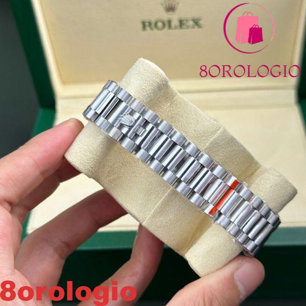 Rolex Day-Date 128236-0024 Quadrante Rosa con Diamanti 158g Migliore Replica 1:1 QF 36mm Orologio - immagine 2