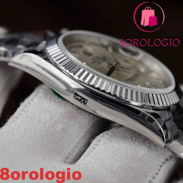 Rolex Day-Date 228239 Quadrante Baguette Argento 177g Migliore Replica V3 GMF 40mm Orologio - immagine 2