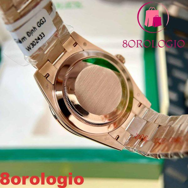 Rolex Day-Date 228398TRU 18K Gold Wrapped Quadrante in Moissanite Replica con Ghiera in Rubino GMF V3 Super Clone 40mm Orologio - immagine 2
