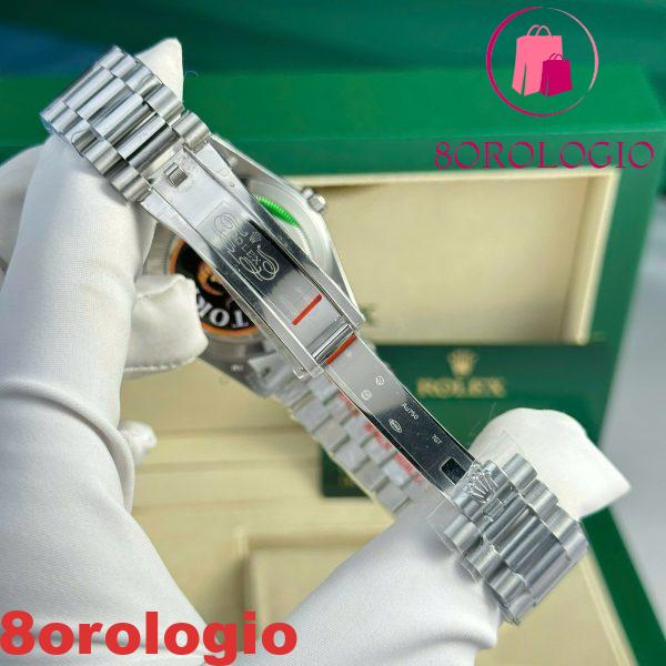 Rolex Day-Date 40 Quadrante Nero MOP Q Factory 185g Miglior Replica 40mm Orologio - immagine 2