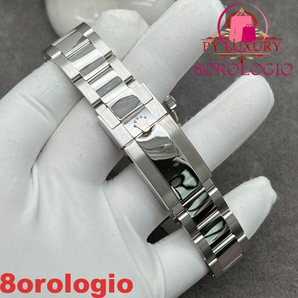 Rolex Daytona 116506 Quadrante Blu Ghiaccio 1:1 Custom Made CNC Real Platinum 950 Super Replica 40mm Orologio - immagine 2
