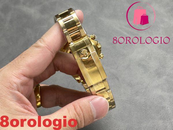 Replica di alta qualità Rolex Daytona 126508-0001 Oro Giallo Quadrante Bianco 180g QF 40mm Orologio - immagine 2