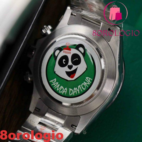 Rolex Daytona Quadrante Nero MOP Indici Personalizzati in Moissanite Bracciale Oyster Migliore Replica 40mm Orologio - immagine 2