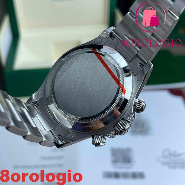 Replica Rolex Daytona Eye of the Tiger Bracciale in Metallo Moissanite Personalizzato Migliore 40mm Orologio - immagine 2