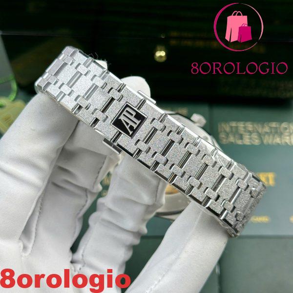 Audemars Piguet Royal Oak 15454BC Frosted Gold Quadrante Nero 1:1 Miglior Replica APSF 37mm Orologio - immagine 2
