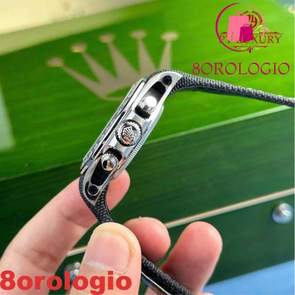 Rolex DiW Daytona Titanio e Fibra di Carbonio "Exceptional-1" Replica di Miglior Qualità 67g Fabbrica DiW 40mm Orologio - immagine 2