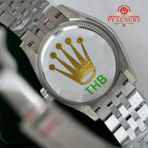 Rolex Datejust 278274 Quadrante Grigio Scuro Lunetta Zigrinata Bracciale Jubilee Miglior Replica THB 31mm Orologio - immagine 2