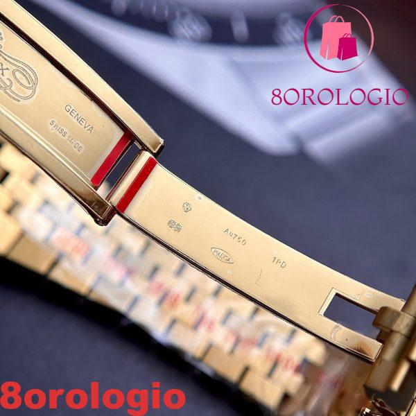 Replica Rolex GMT-Master II 126718GRNR-0001 Oro Giallo Quadrante Nero Jubilee 1:1 Clean Factory 40mm Orologio - immagine 2