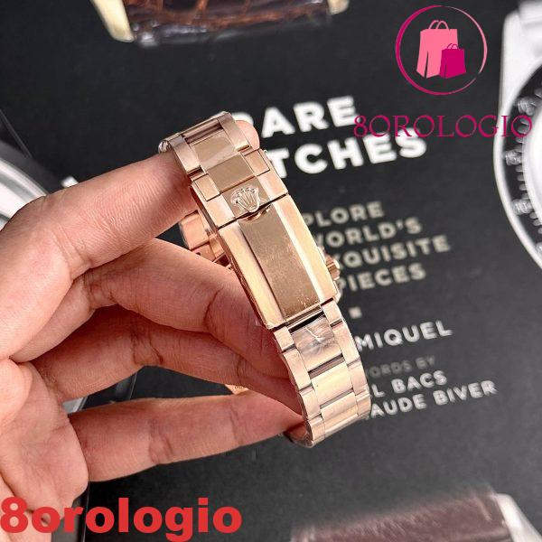 Rolex GMT-Master II Root Beer Oro Rosa Quadrante Nero Replica di Alta Qualità Clean Factory 40mm Orologio - immagine 2