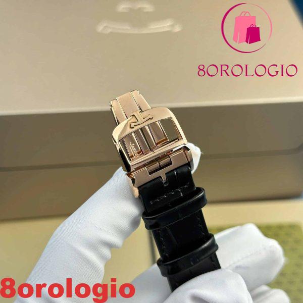 Jaeger – LeCoultre Reverso Tribute Monoface Small Seconds Q7132521 Oro Rosa Quadrante Argento Migliore Replica MGF 45.6×27.4mm Orologio - immagine 2