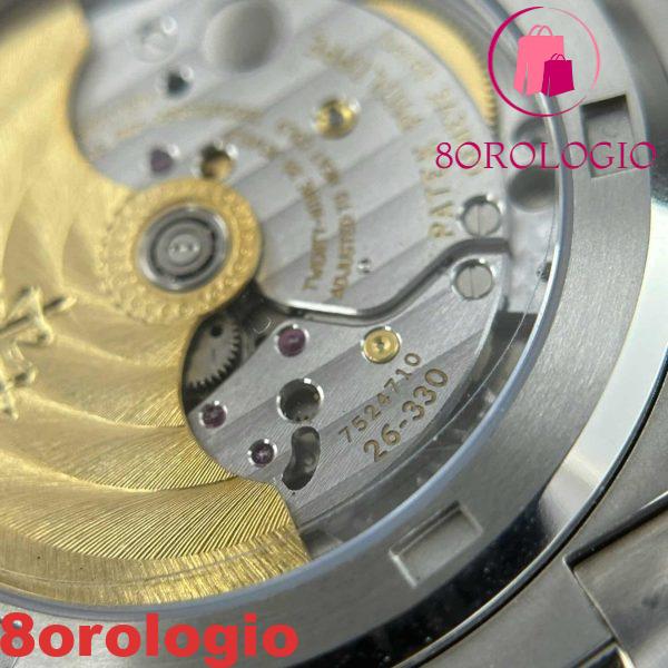 Patek Philippe Nautilus 5711/1A-014 Quadrante Verde Oliva Max Opzioni Migliore Replica Super Clone 40mm Orologio - immagine 10