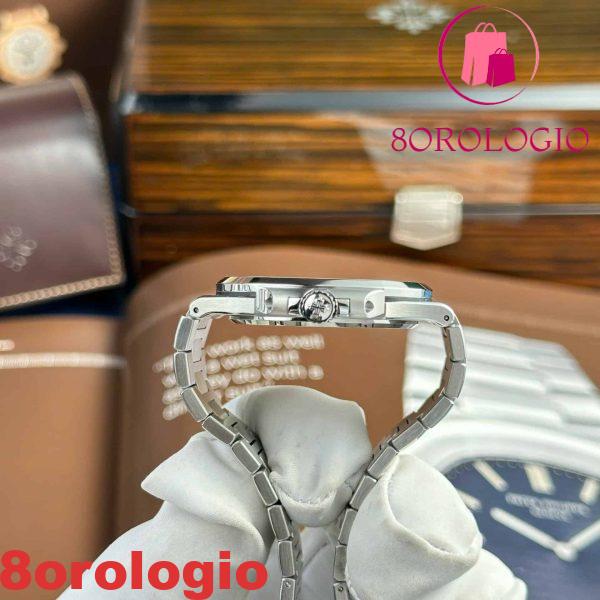 Patek Philippe Nautilus 5811/1G Quadrante Blu Replica Modificata Opzioni Complete Super Clone 41mm Orologio - immagine 10