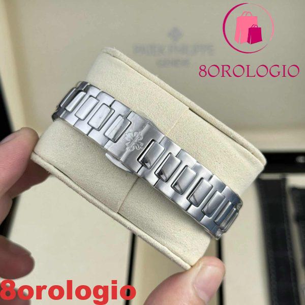 Patek Philippe Nautilus 7010 Quadrante Marrone Lunetta con Diamanti Donna Svizzero Quarzo Migliore Replica 32mm Orologio - immagine 2