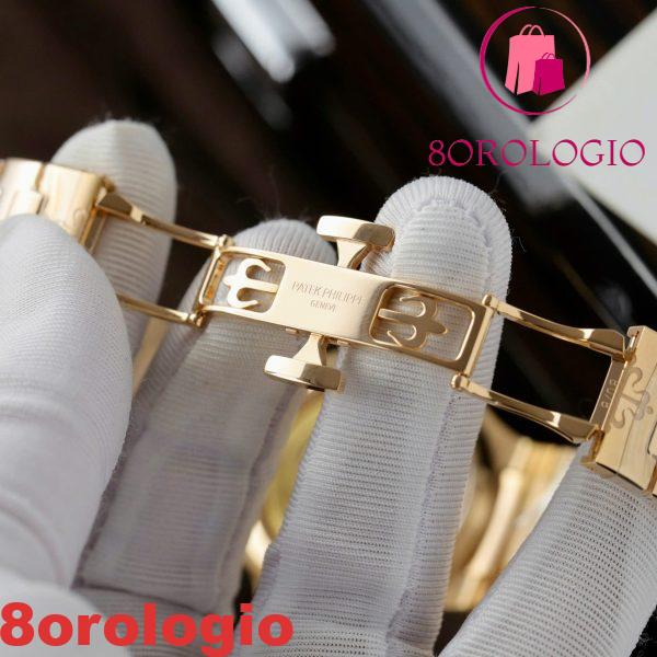 Replica Migliore Patek Philippe Nautilus 7118/1300R-001 Rubino Sintetico Oro Rosa 18K 35.2mm Orologio - immagine 10