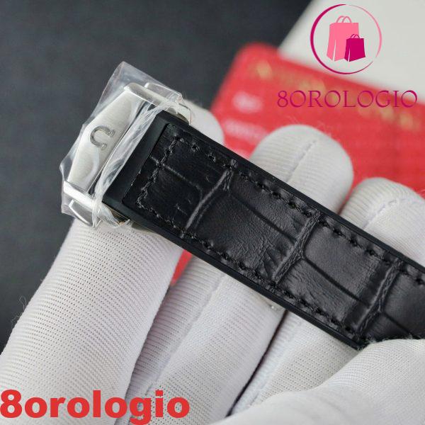 Omega Constellation Co-Axial Master Chronometer Quadrante Grigio Rodio Cinturino in Pelle Replica Migliore VSF 41mm Orologio - immagine 2