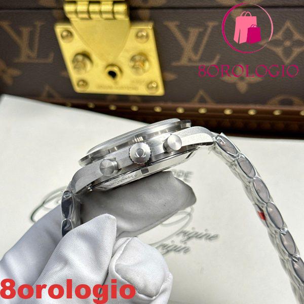 Omega Moonwatch Speedmaster Speedy Tuesday Acciaio Edizione Limitata Quadrante Nero e Bianco Replica 42mm Orologio - immagine 2