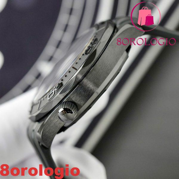 Omega Seamaster Diver 300M Black Black Ceramica Cinturino in Gomma Migliore Replica VSF 43.5mm Orologio - immagine 2