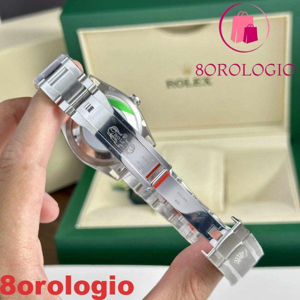 Rolex Oyster Perpetual 124300 Quadrante Turchese Motivo Celebration Migliore Replica Clean Factory 41mm Orologio - immagine 2