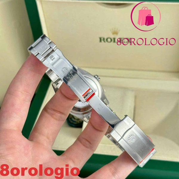 Replica Rolex Oyster Perpetual 126000 Quadrante Rosso Corallo 1:1 Clean Factory 36mm Orologio - immagine 2