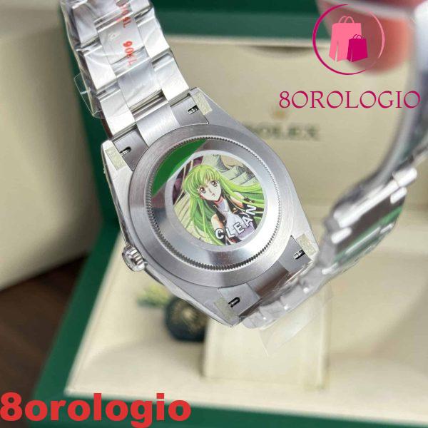 Rolex Oyster Perpetual 41 124300 Quadrante Giallo Replica di Migliore Qualità Clean Factory Orologio - immagine 2