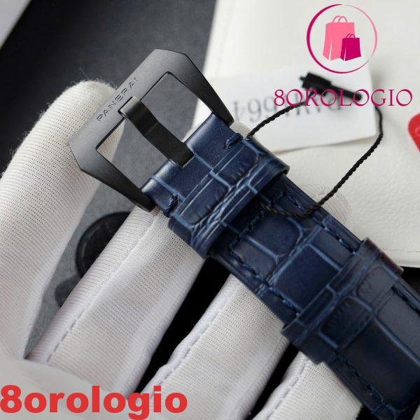 Panerai Luminor Marina Carbotech Blu Notte Quadrante Blu PAM1664 Miglior Replica VSF 44mm Orologio - immagine 2