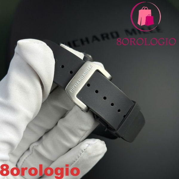 Richard Mille RM21-01 Tourbillon Aerodyne Titanium & Carbon TPT Migliore Replica 42.68mm X 50.12mm Orologio - immagine 2