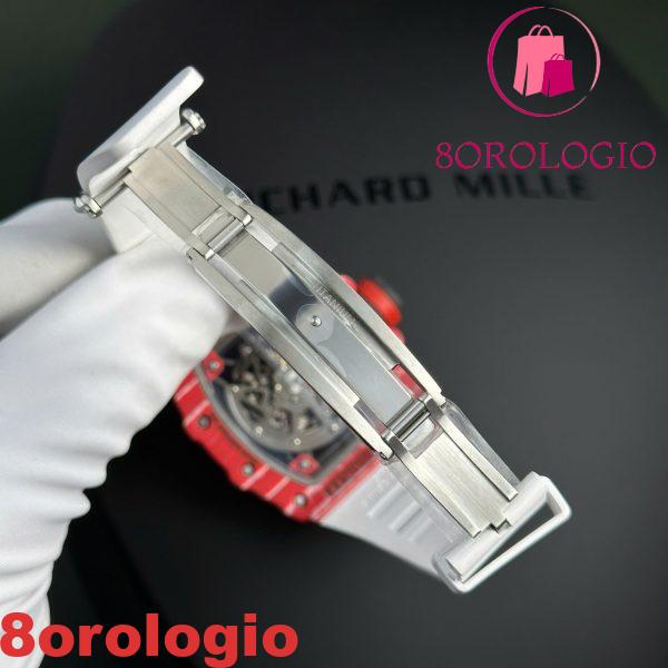 Richard Mille RM35-02 Rafael Nadal Red Quartz TPT Replica BBR V3 49.94mm X 44.5mm Orologio - immagine 2