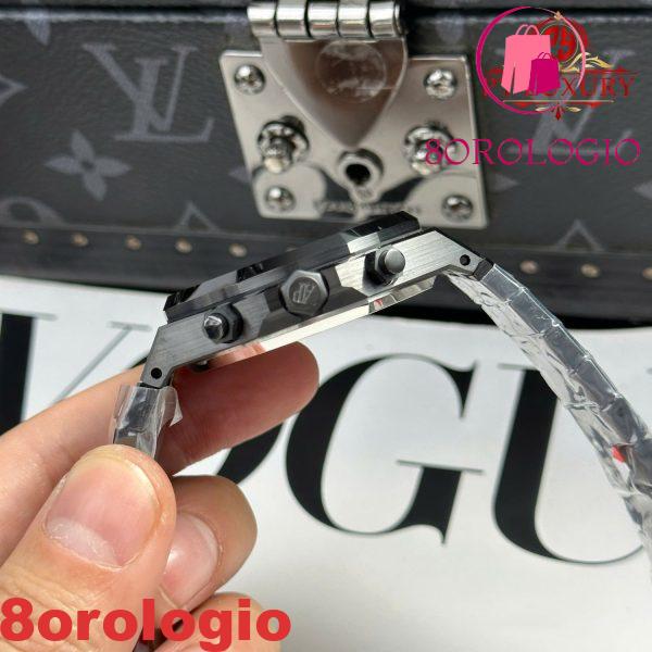 Audemars Piguet Royal Oak Chronograph 26240CE Ceramica Nera Replica 1:1 Migliore Edizione Super Clone APSF 41mm Orologio - immagine 2