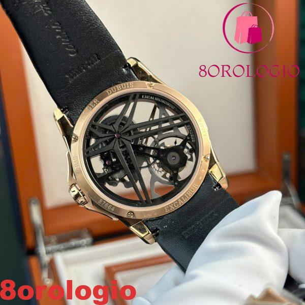 Roger Dubuis Excalibur Monotourbillon Oro Rosa RDDBEX0836 Replica BBR 42mm Orologio - immagine 2