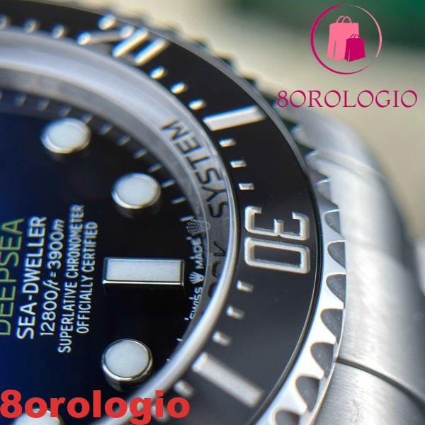 Rolex Sea-Dweller Deepsea 126660 D-Blue Dial Miglior Replica V9 Factory 44mm Orologio - immagine 2