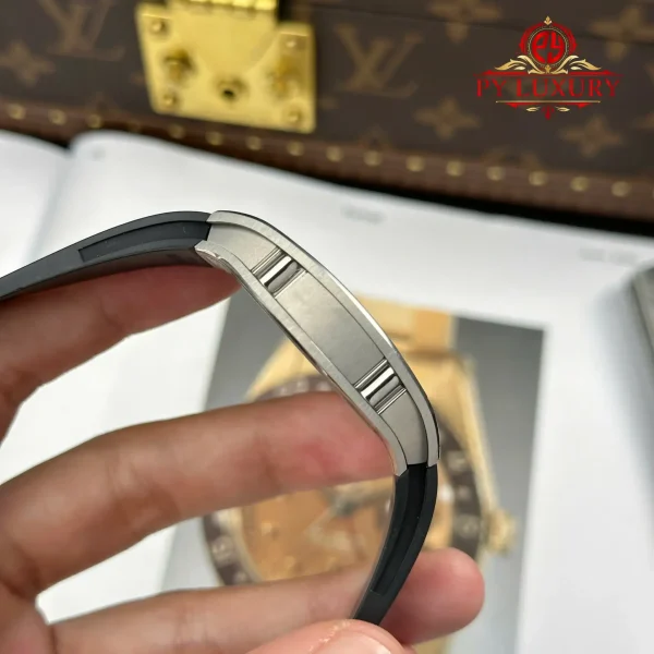 Richard Mille RM67-01 Titanio Extra-Piatto Cinturino in Gomma Miglior Replica 38.7mm X 47.5mm Orologio - immagine 2