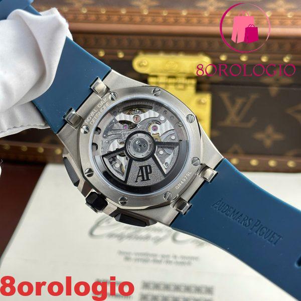 Audemars Piguet Royal Oak Offshore Chronograph 26420TI Titanio Quadrante Blu Migliore Replica 43mm Orologio - immagine 2