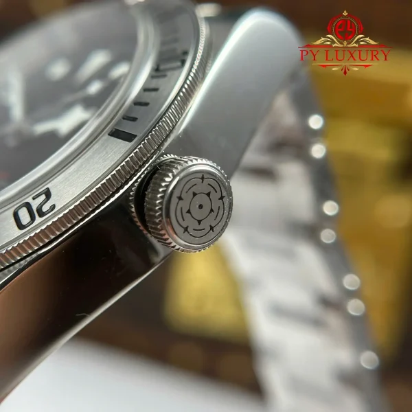 Tudor Black Bay Steel M79730-0006 Quadrante Nero Miglior Replica ZF 41mm Orologio - immagine 2