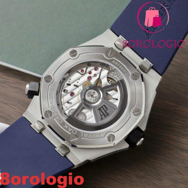 Audemars Piguet Royal Oak Offshore Diver 15720ST Quadrante Blu Gomma Replica IPF 42mm Orologio - immagine 2