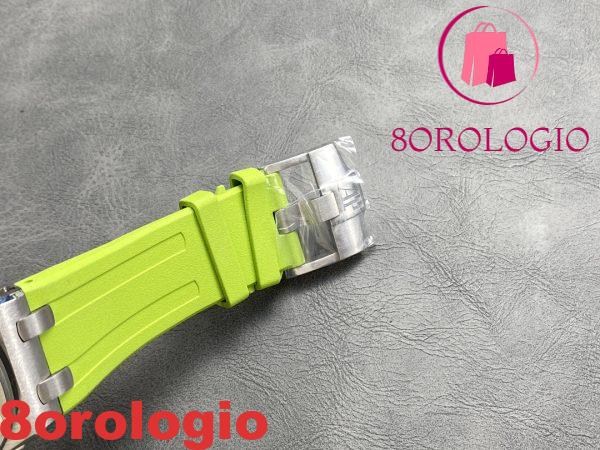 Audemars Piguet Royal Oak Offshore Diver Chronograph 26703ST Quadrante Verde Gomma Migliore Replica JHF 42mm Orologio - immagine 2