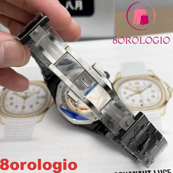 Audemars Piguet Royal Oak Calendario Perpetuo 26579CE Quadrante Grigio Ceramica Nera Miglior Replica APSF 41mm Orologio - immagine 2