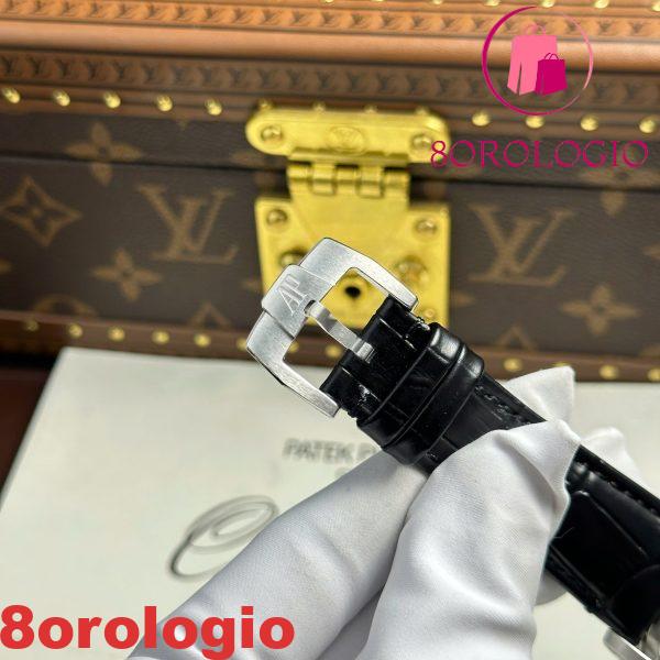 Audemars Piguet Code 11.59 15210BC Quadrante Nero Cinturino in Pelle 1:1 Migliore Replica APSF 41mm Orologio - immagine 3