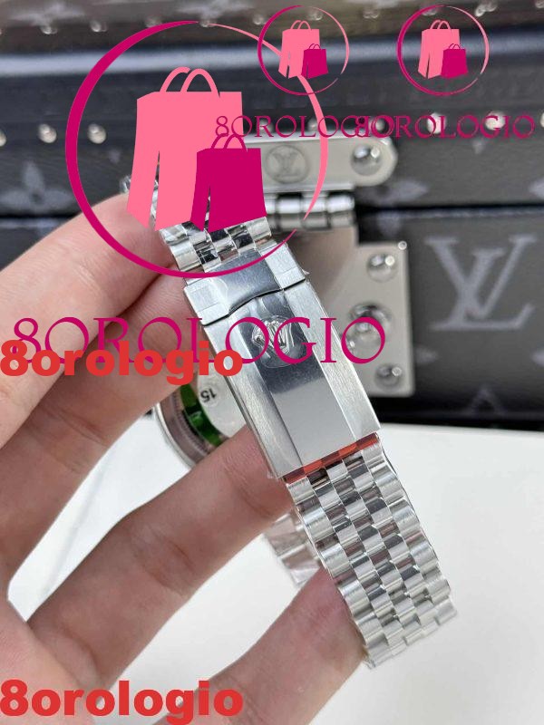 Rolex Datejust 126234 Quadrante Nero Diamanti Jubilee 1:1 Replica 36mm Orologio - immagine 3