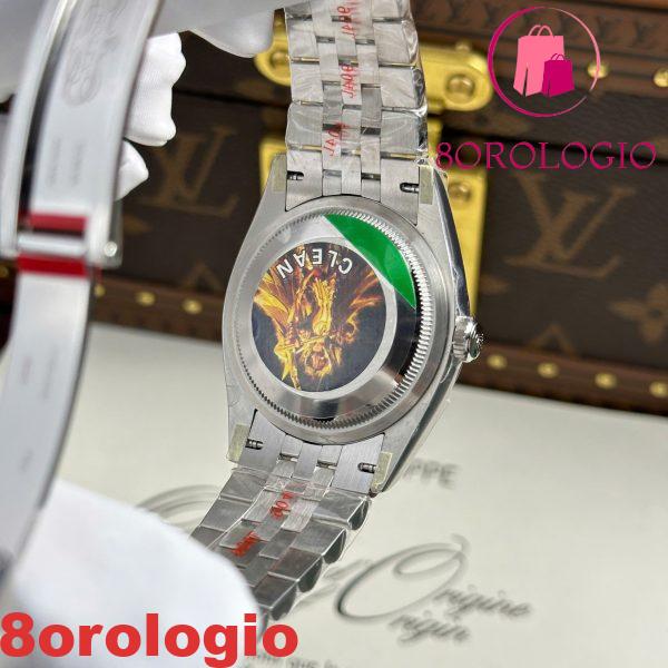 Rolex Datejust 126234 Quadrante Argentato Luminosa Bracciale Jubilee 1:1 Migliore Replica Clean Factory 36mm Orologio - immagine 3