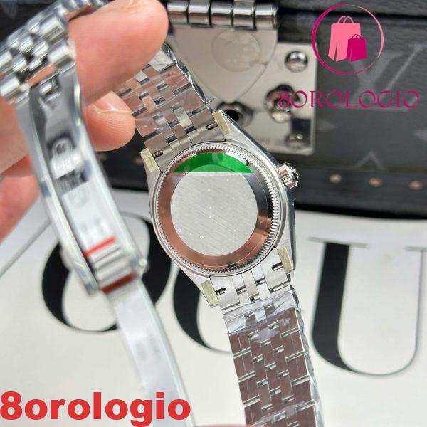Rolex Datejust 278274 Quadrante Rosa con Diamanti Lunetta Zigrinata Bracciale Jubilee Migliore Replica THB 31mm Orologio - immagine 3