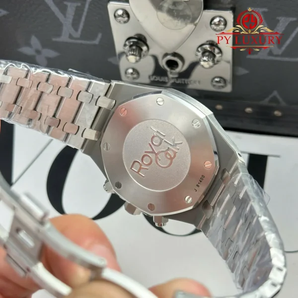 Audemars Piguet Royal Oak Chronograph 26331ST Quadrante Bianco 1:1 Best Replica APW 41mm Orologio - immagine 3