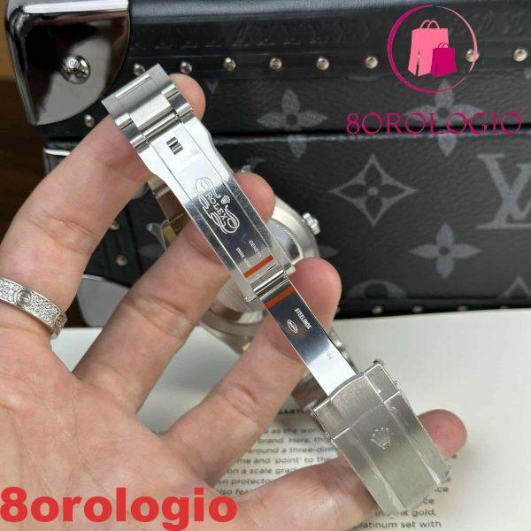 Rolex Oyster Perpetual 41 124300 Quadrante Blu Replica Migliore Clean Factory 41mm Orologio - immagine 3