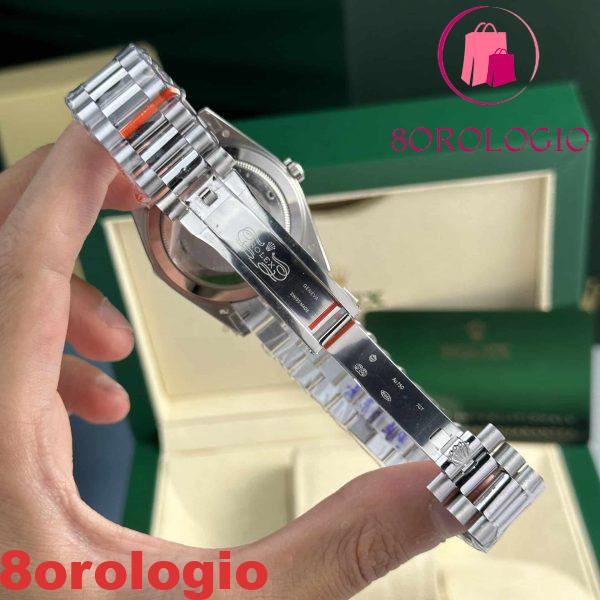 Rolex Day-Date 228236-0006 Quadrante Blu Ghiaccio con Diamanti 177g GMF V3 Miglior Replica 40mm Orologio - immagine 3