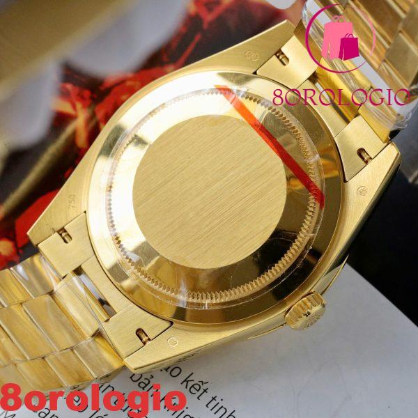 Rolex Day-Date 228238-0071 MOP Baguette Moissanite Indici Quadrante Rivestito in Oro Giallo 18K GMF V3 Migliore Replica 40mm Orologio - immagine 3