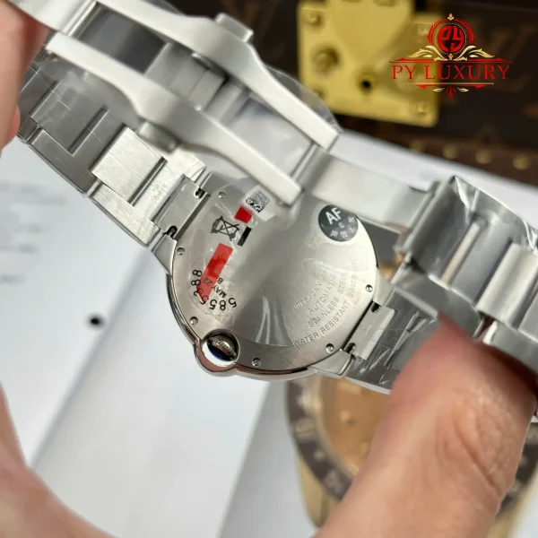 Cartier Ballon Bleu WSBB0040 Acciaio Quadrante Argento Migliore Replica AF 40mm Orologio - immagine 3