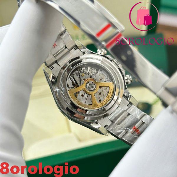 Replica Rolex Daytona 126506-0001 Platino Quadrante Blu Ghiaccio Lunetta Marrone Cerachrom Clean Factory 40mm Orologio - immagine 3