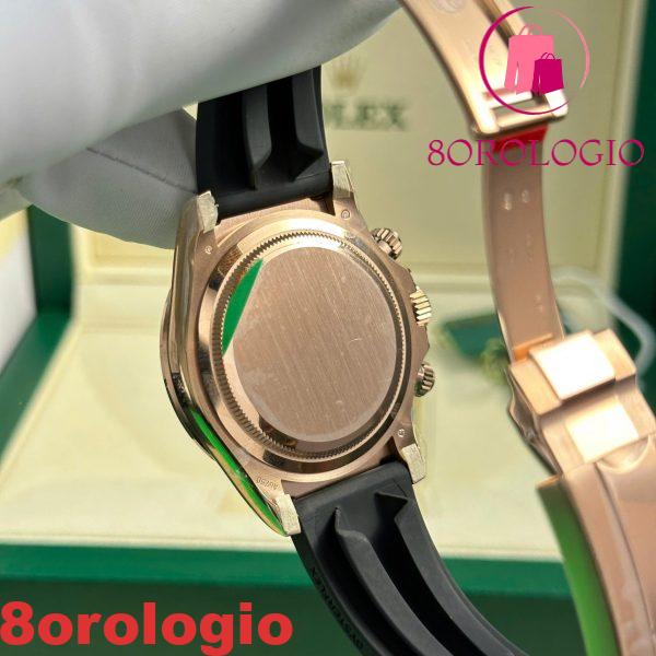 Rolex Daytona 126535TBR-0002 Quadrante Sundust con Diamanti Ghiera e Anse con Pietre CZ Oysterflex Super Clone 40mm replica Orologio - immagine 3