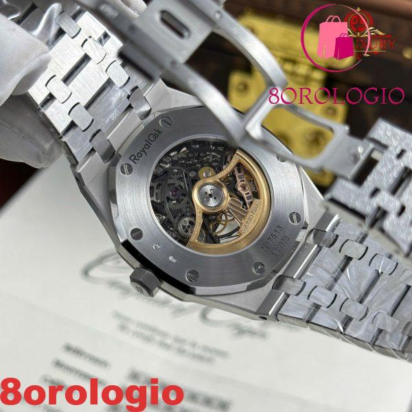 Audemars Piguet Royal Oak 15407BC Frosted Gold Openworked Skeleton Dial Replica 1:1 Migliore Edizione THB 41mm Orologio - immagine 3